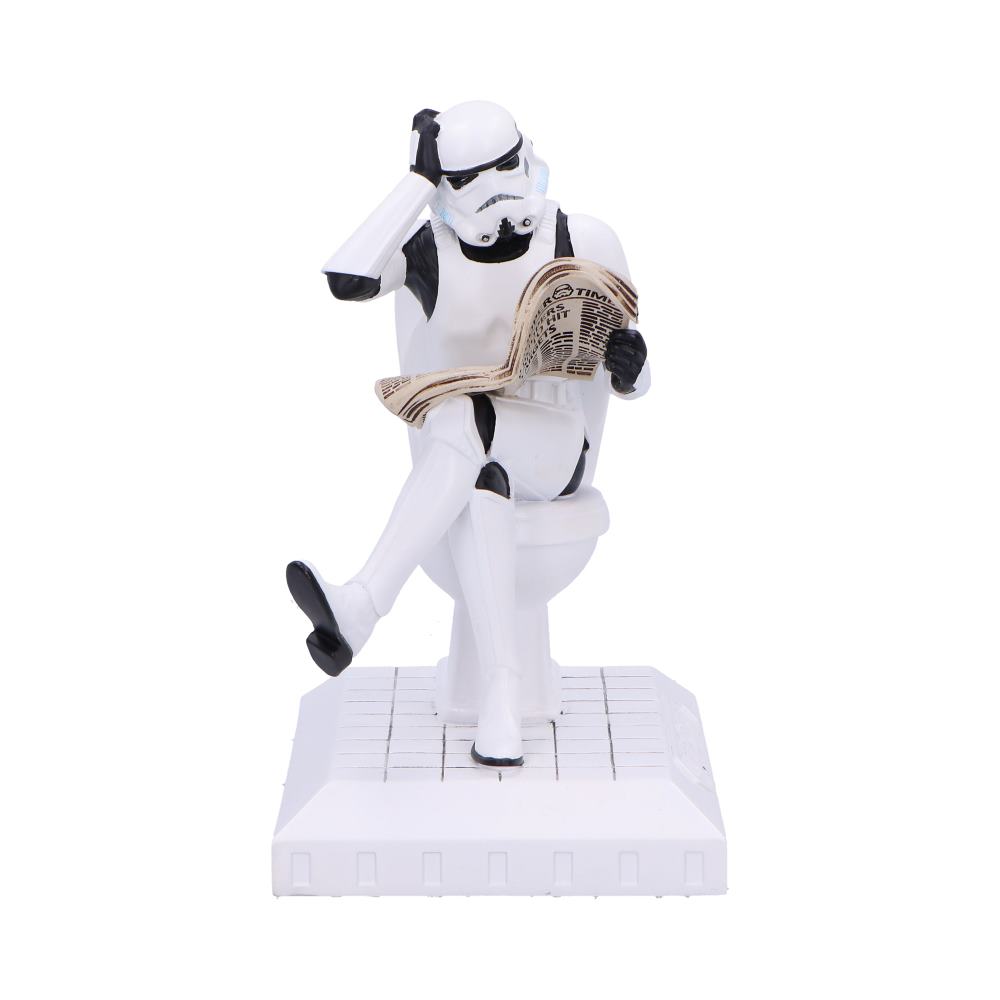 Original Stormtrooper Pooper Trooper on a Toilet Figurine