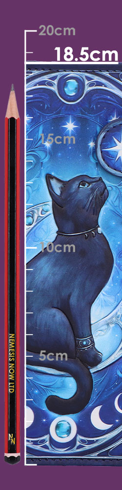 Feline Constellation Embossed Purse