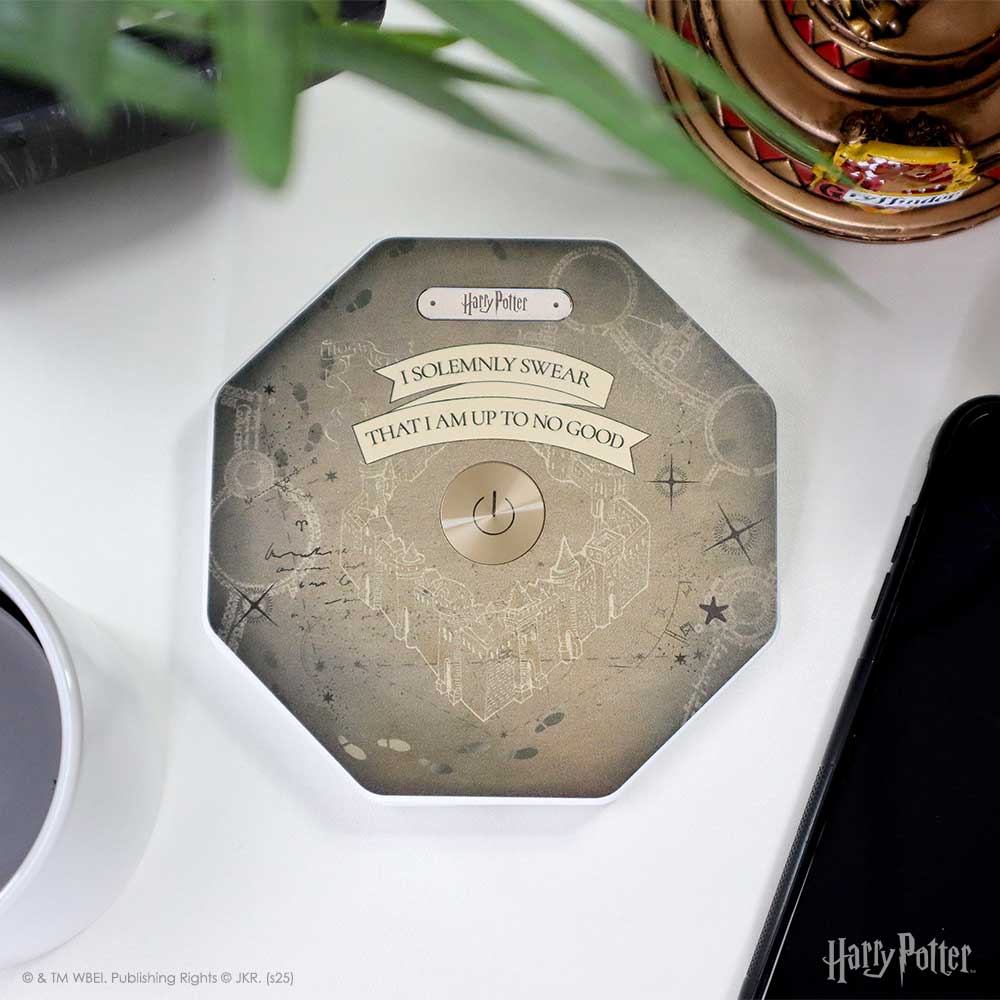 Harry Potter Marauders Map Foldable Lamp Rechargeable USB Powered