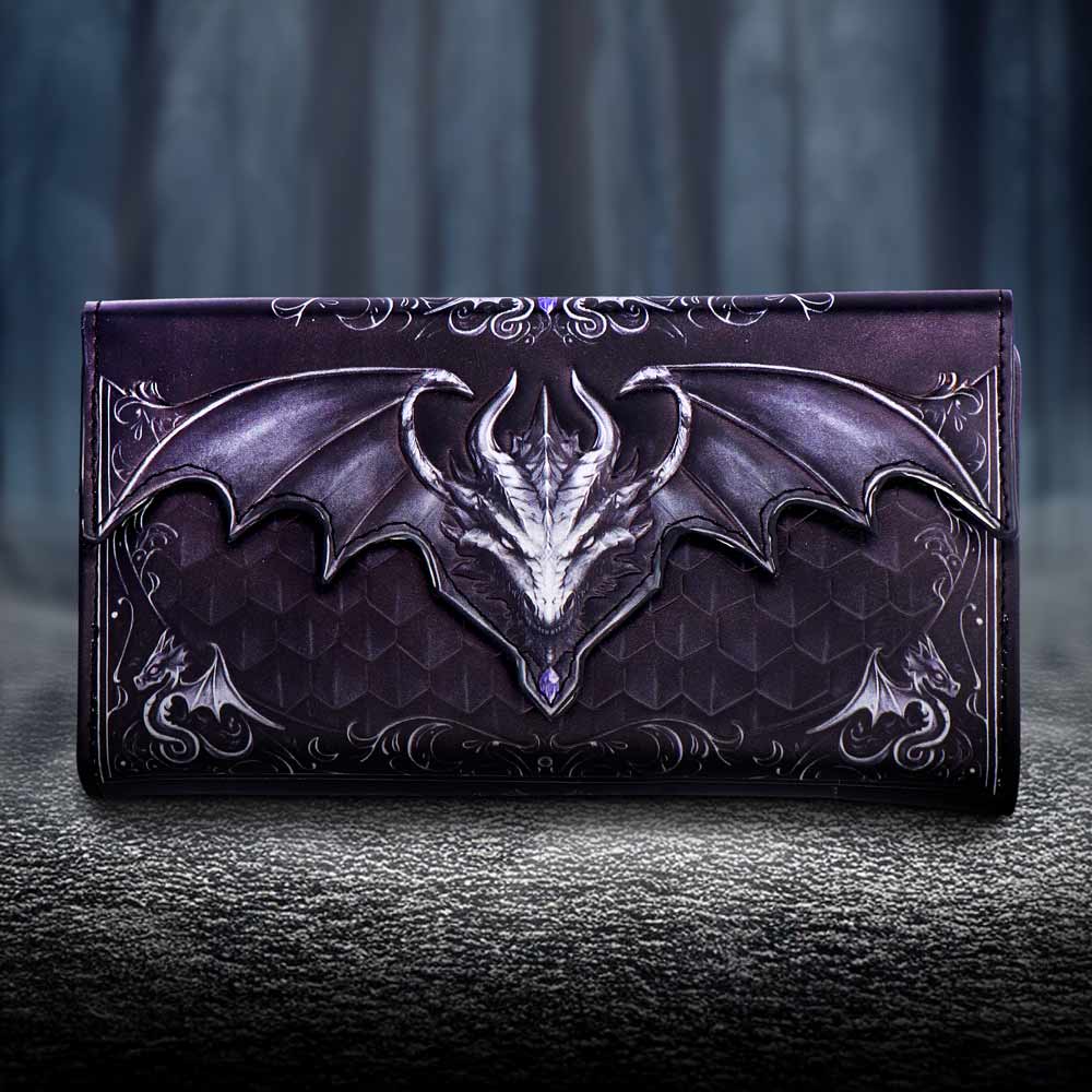 Dragon Scale Embossed Purse 9.5cm