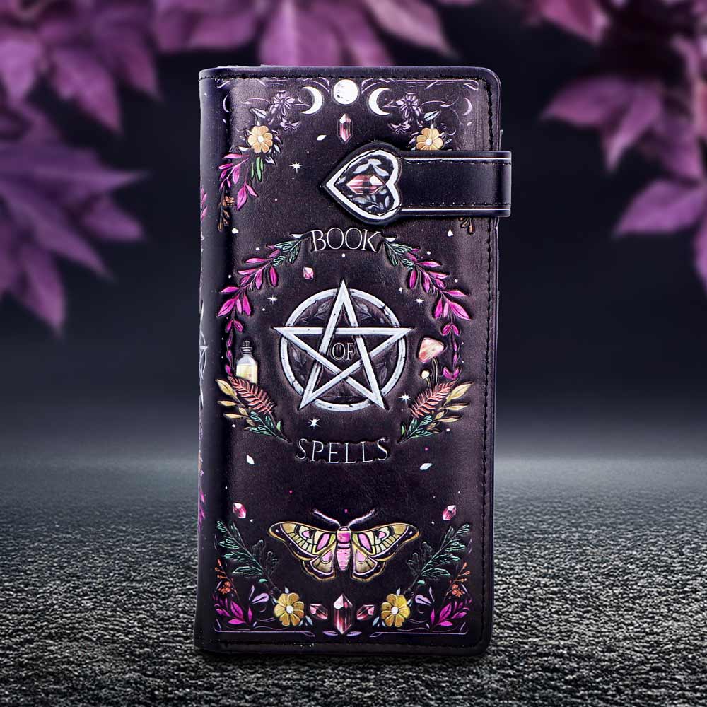 Book of Shadows Embossed Purse 18.5cm