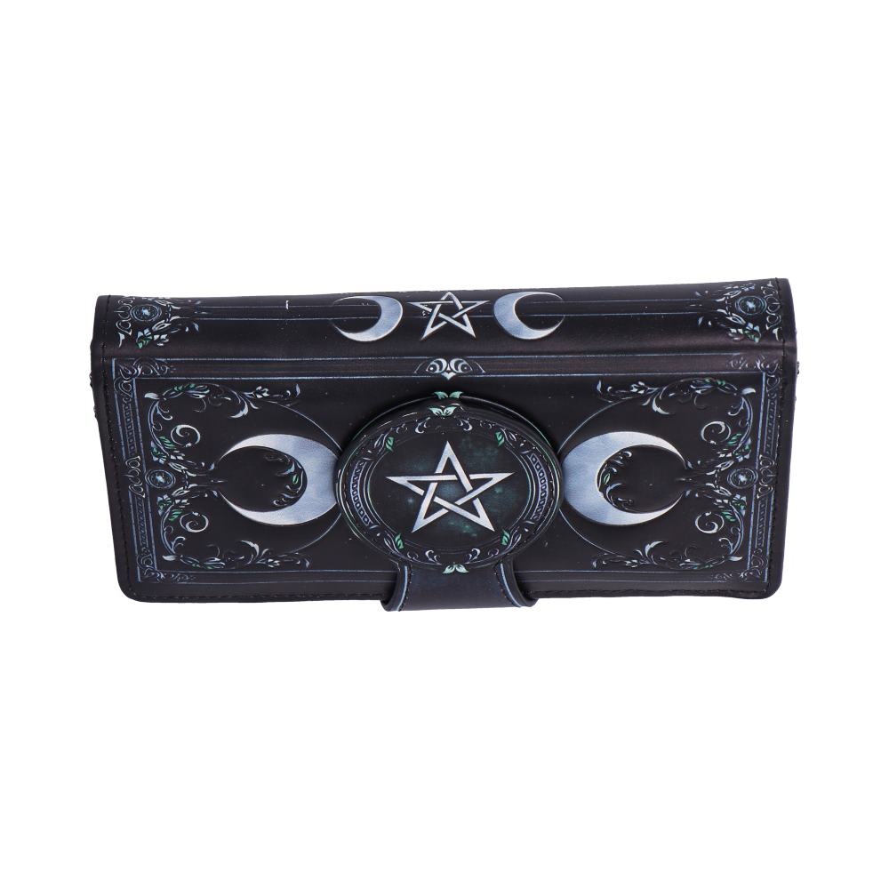 Triple Moon Embossed Purse 9.5cm