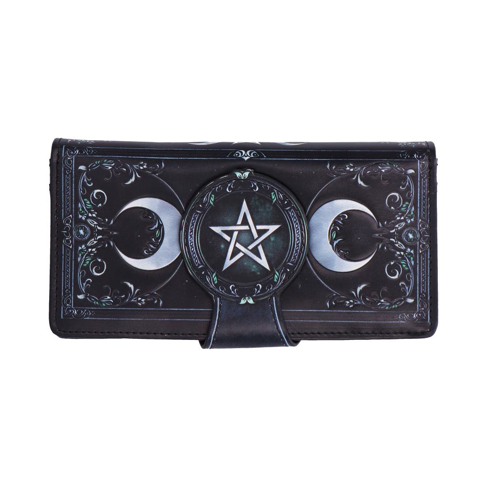 Triple Moon Embossed Purse 9.5cm