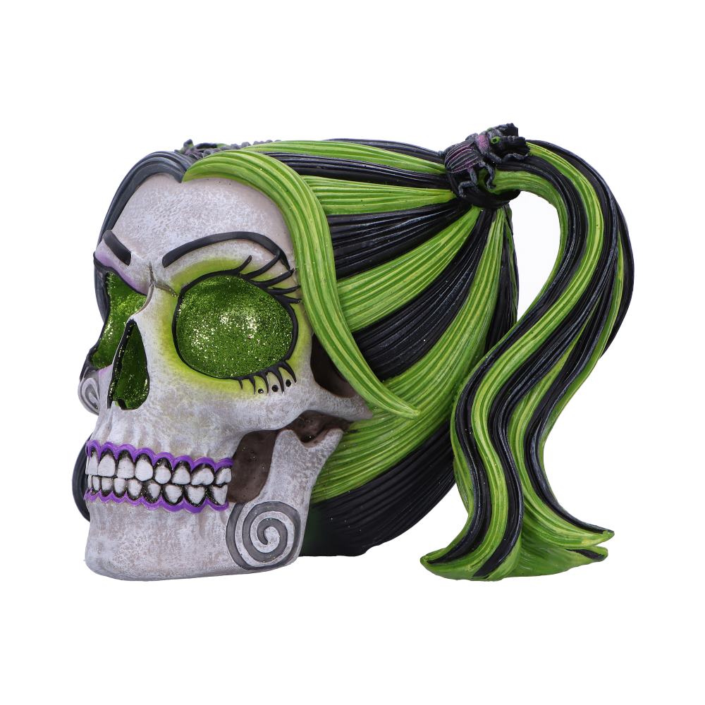 Drop Dead Gorgeous - Beetles and Bugs Skull 12.9cm