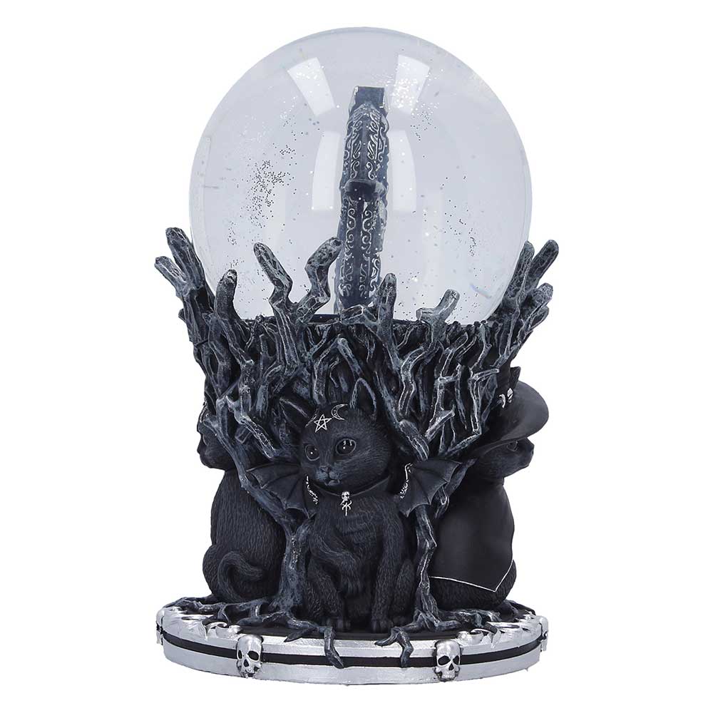 Cult Cuties Circle of Mischief Snow Globe 12cm