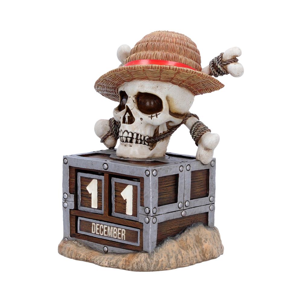One Piece Luffy Jolly Roger Perpetual Calendar 15.8cm