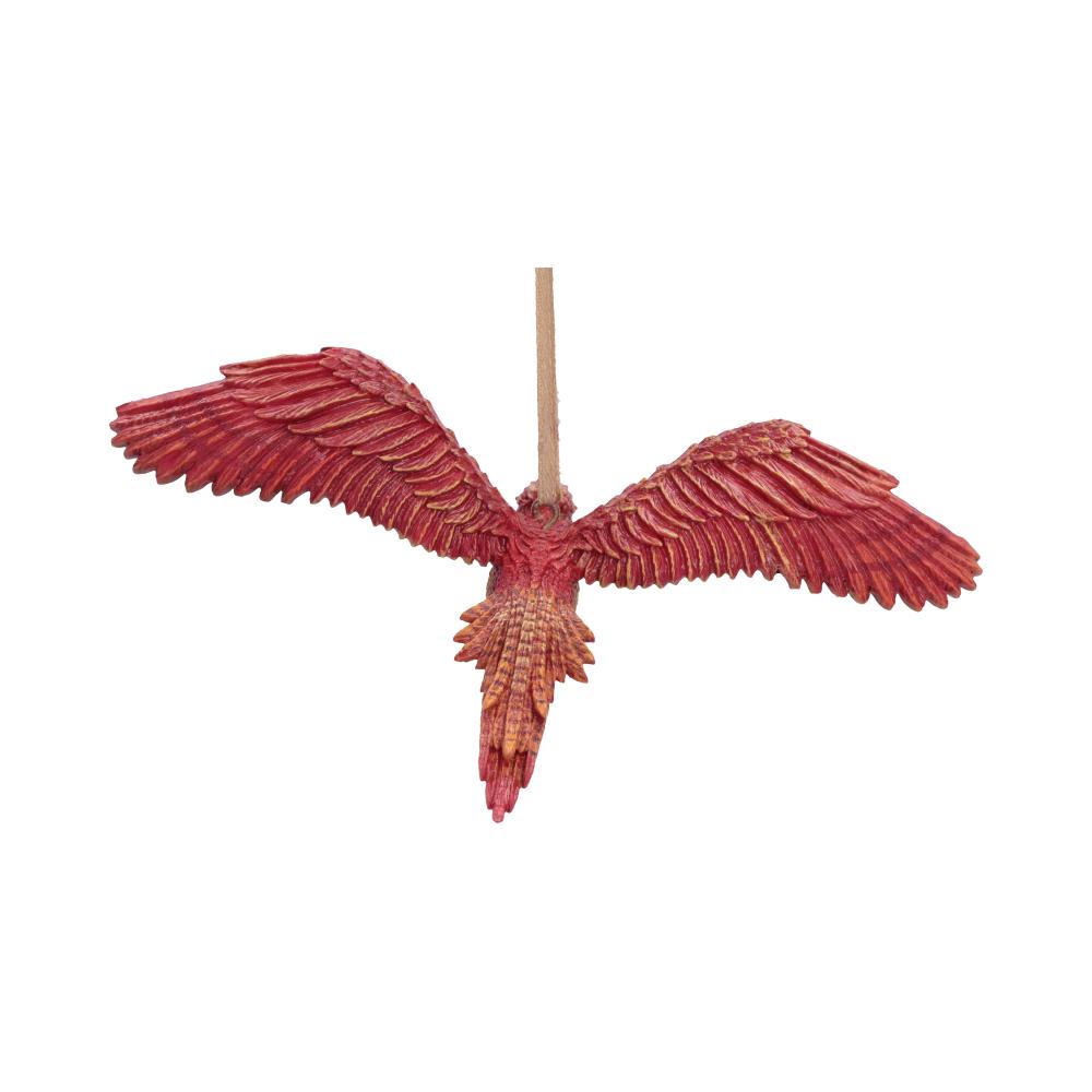 Harry Potter Fawkes in Flight Hanging Ornament 8.2cm