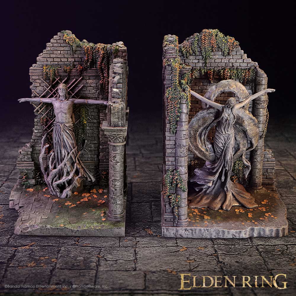ELDEN RING Radagon and Queen Marika Bookends 19.8cm