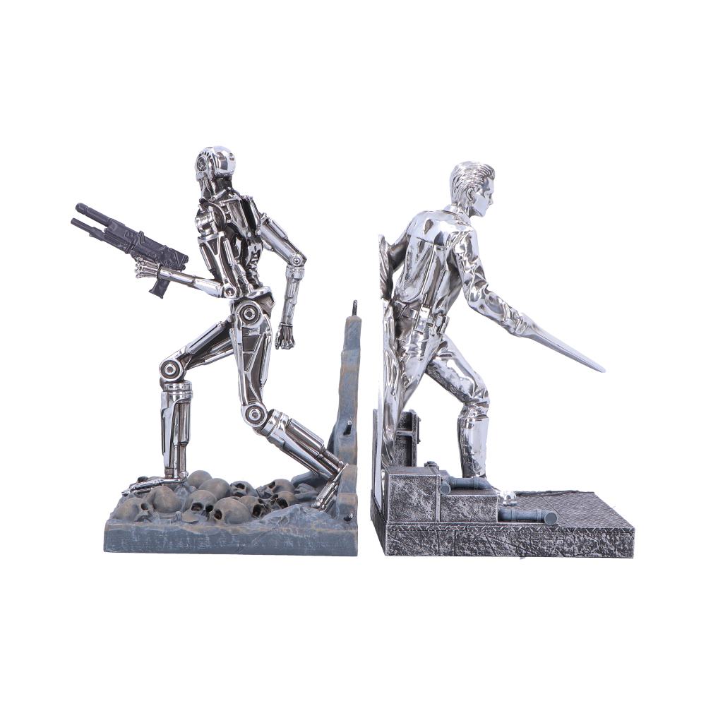 Terminator 2 Judement Day: T-1000 vs T-800 Bookends 18.5cm