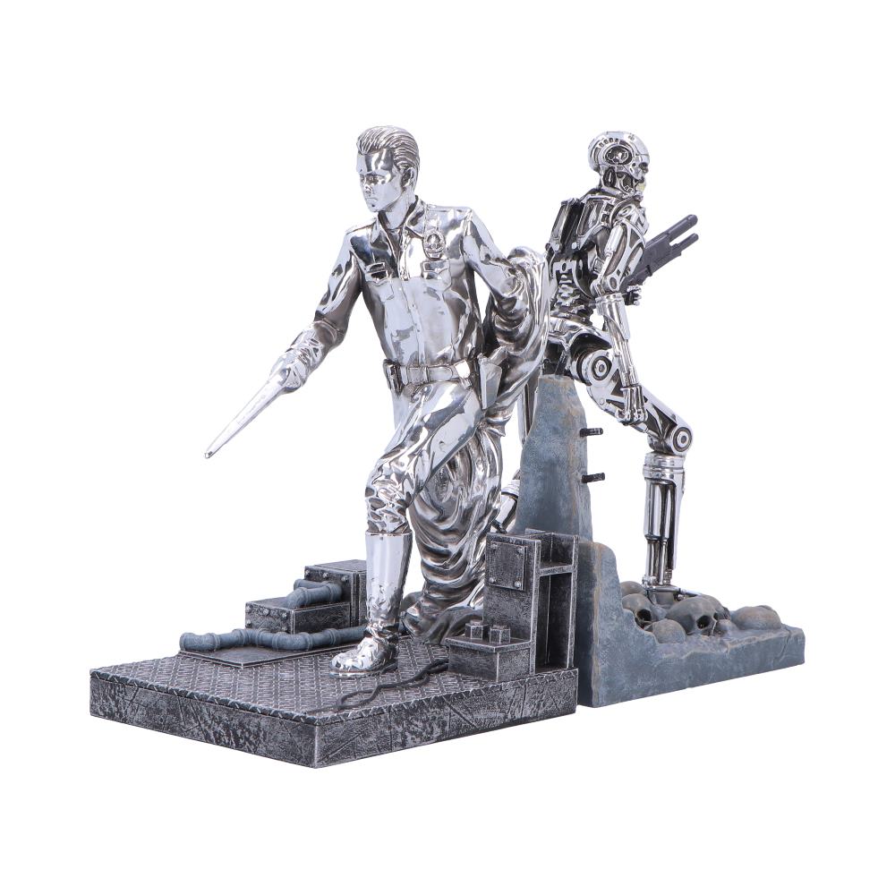 Terminator 2 Judement Day: T-1000 vs T-800 Bookends 18.5cm