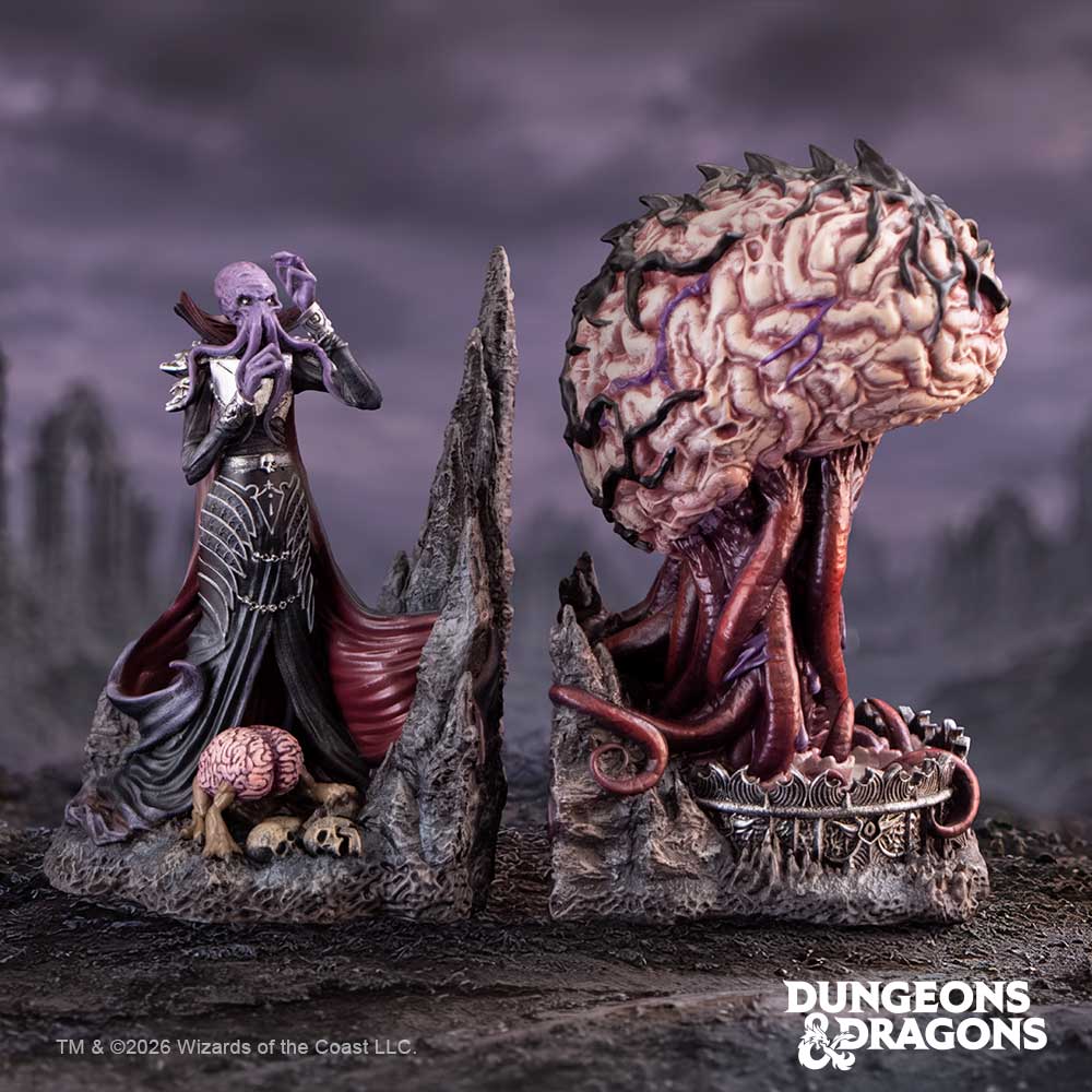 Official Dungeons & Dragons Illithid Bookends 20.3cm