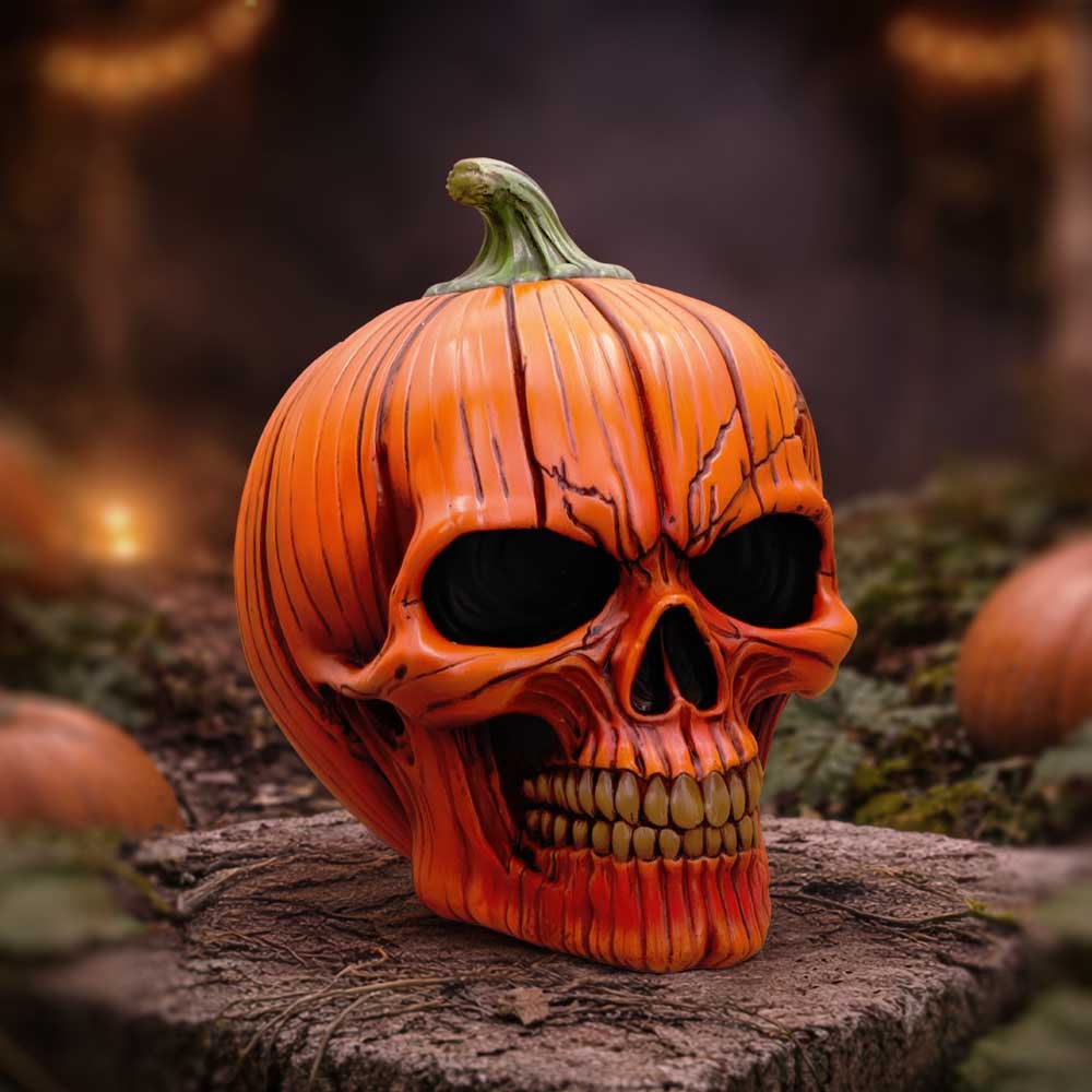 The Spirit of Halloween Pumpkin Skull 17.5cm
