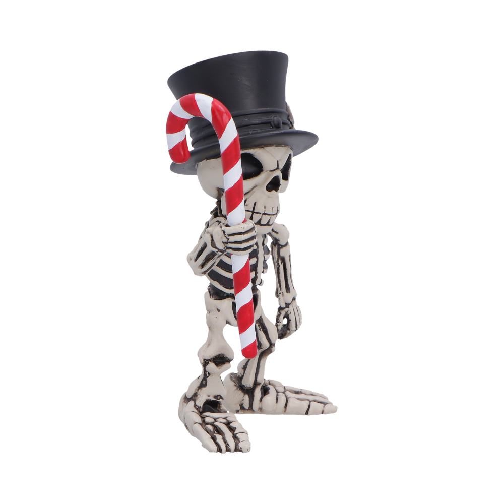 Candy Man Christmas Skeleton Figurine 10.5cm