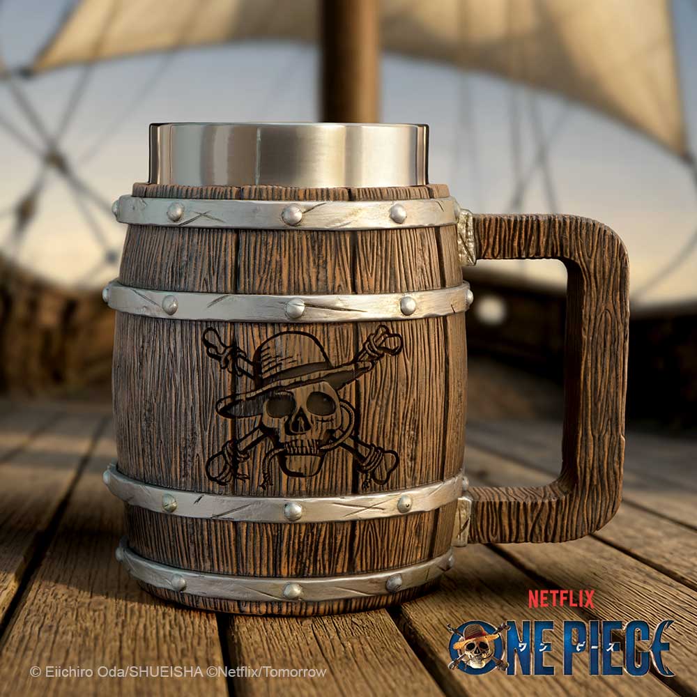 Official One Piece Barrel Tankard 16cm