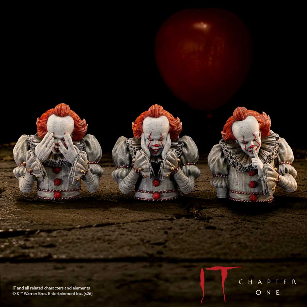 IT Three Wise Penny Wise Figurines 8.2cm
