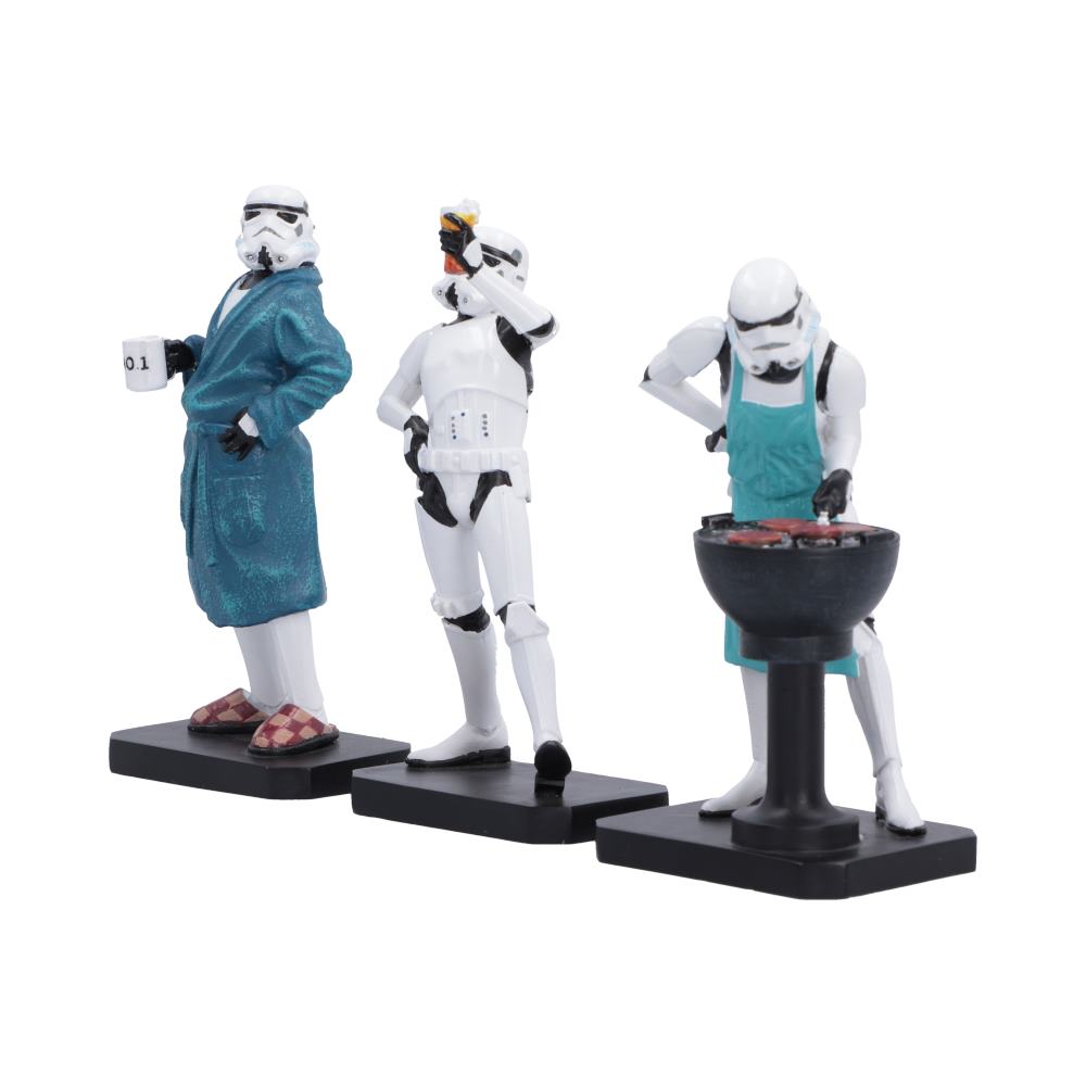 Original Stormtrooper Living for the Weekend Figurine set 10.5cm