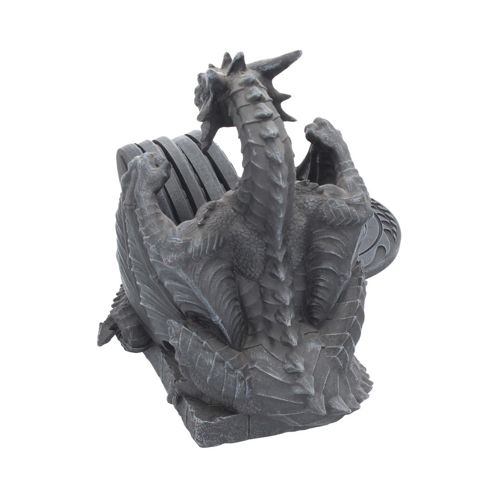 Dragons Lair Black Dragon Coaster Set