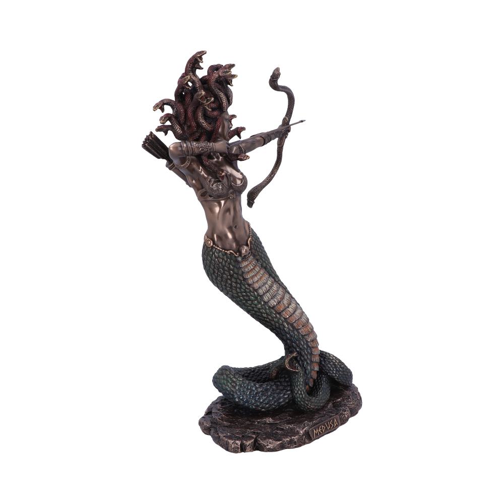 Bronze Mythological Medusa's Wrath Figurine 36cm
