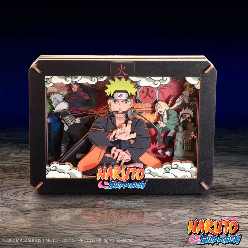 Naruto Hokage Wooden Theatre 14.3cm