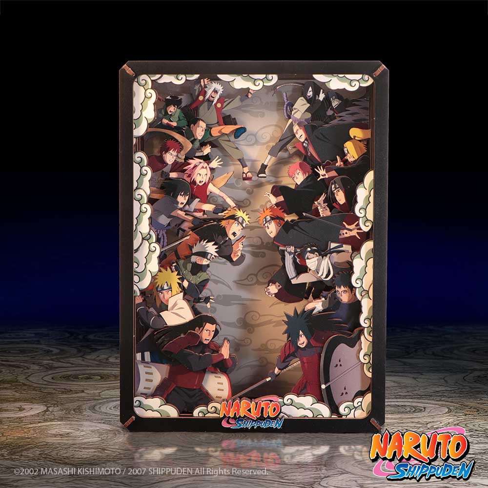 Naruto Combat Wooden Theatre 26.3cm