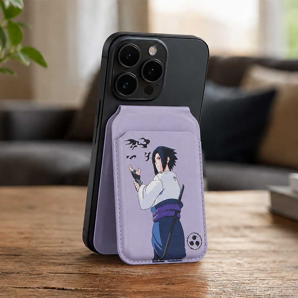 Naruto Sasuke MagSafe Card Holder 10.2cm