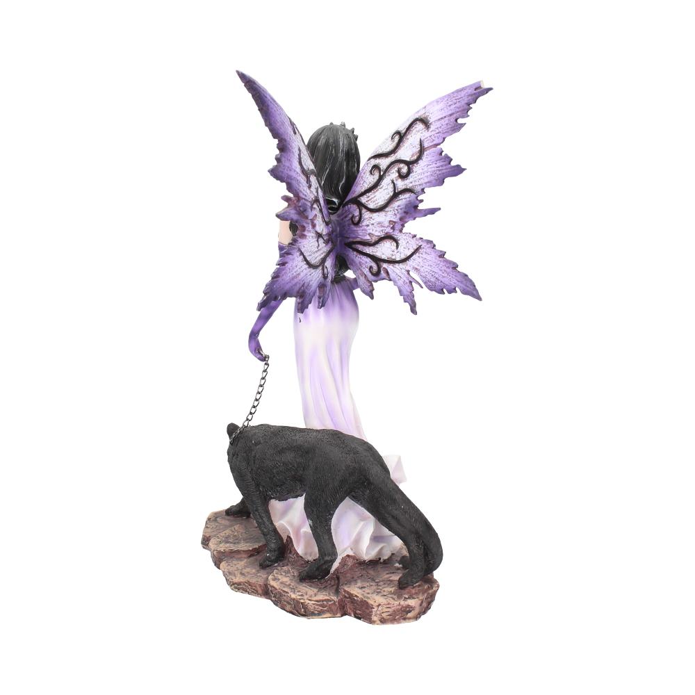 Panthea Purple Fairy and Panther Companion Figurine