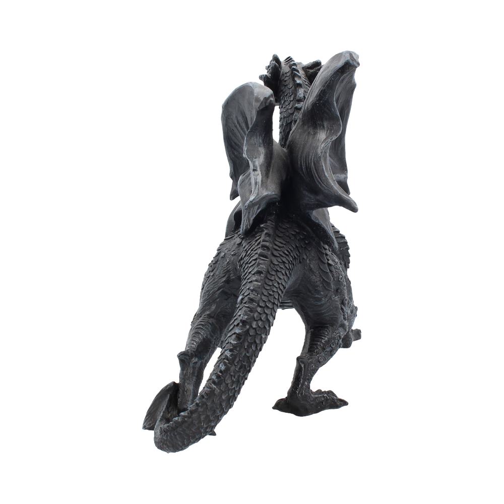 Obsidian Dragon Watcher 31cm