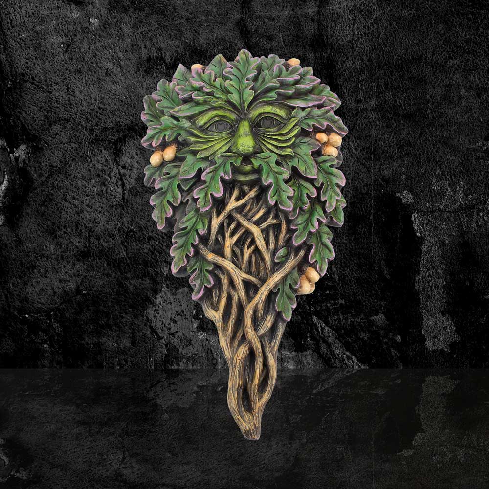 Tree Spirit Wall Plaque All Seeing Oak 29cm
