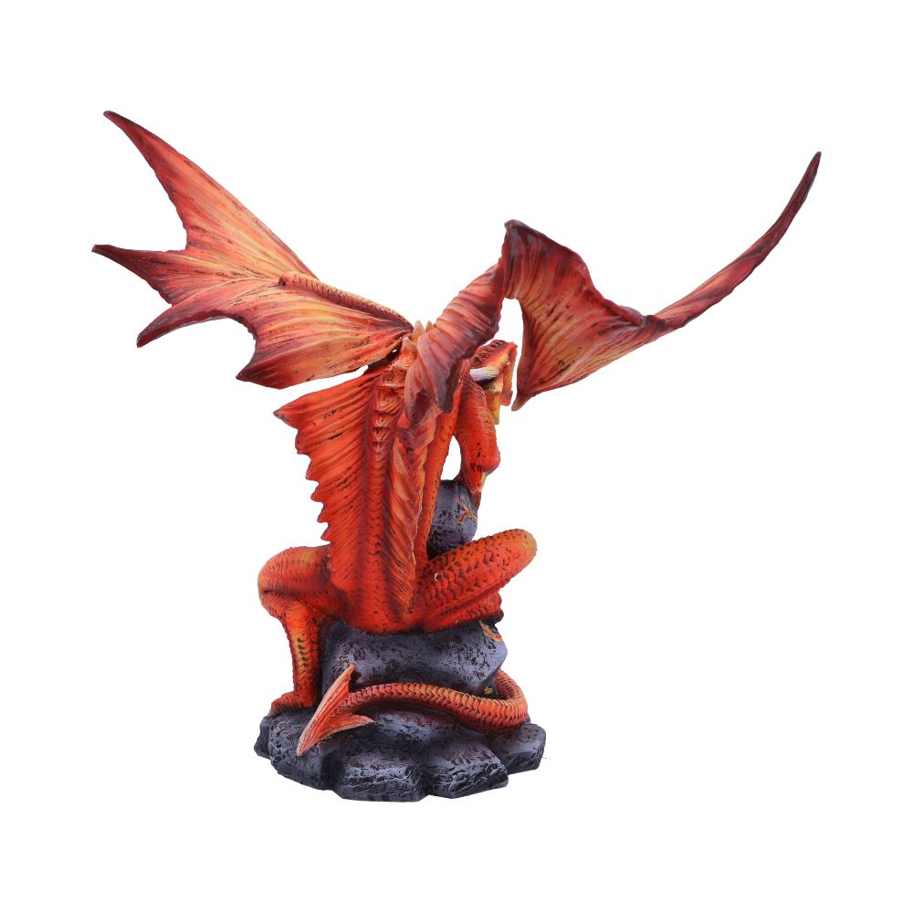 Adult Fire Dragon By Anne Stokes 24.5cm