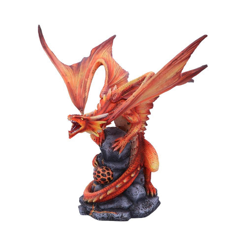 Adult Fire Dragon By Anne Stokes 24.5cm