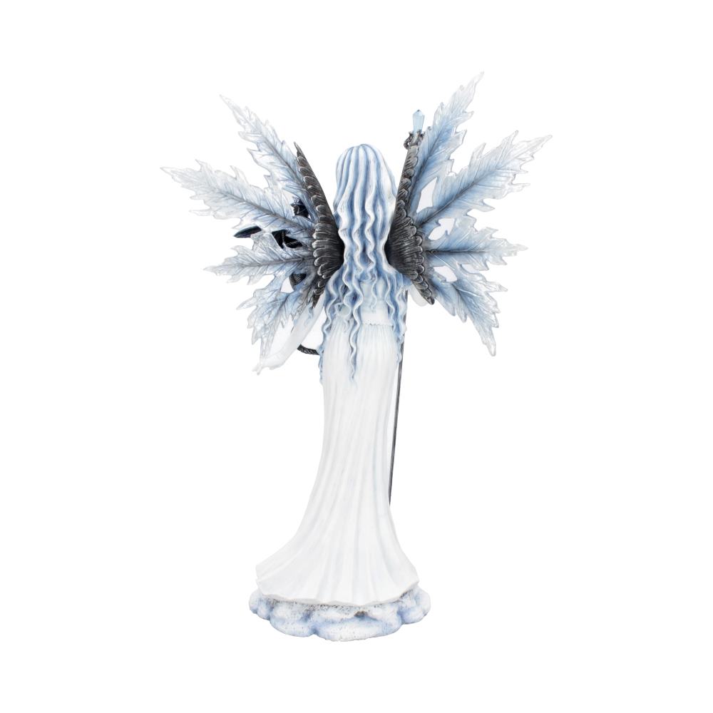 Ice Fairy Figurine With Dragon Companion Adica 57cm