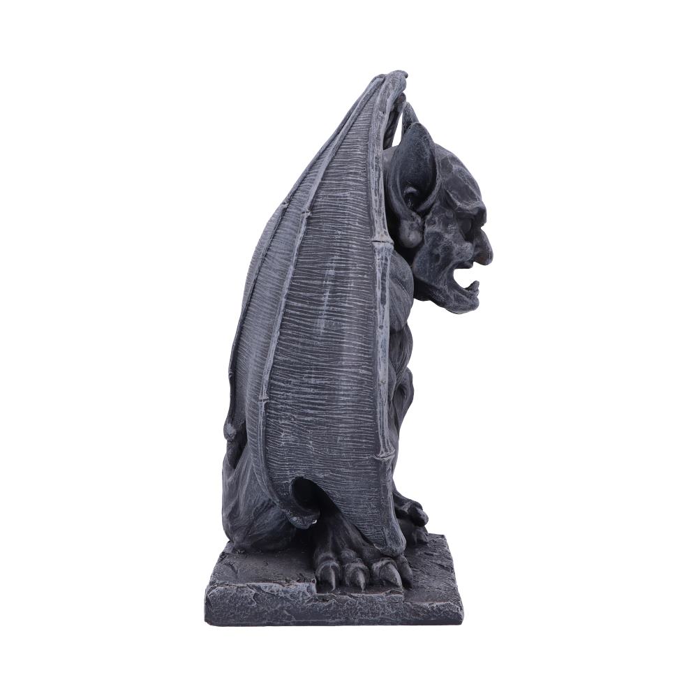 Adalward Dark Black Grotesque Gargoyle Figurine