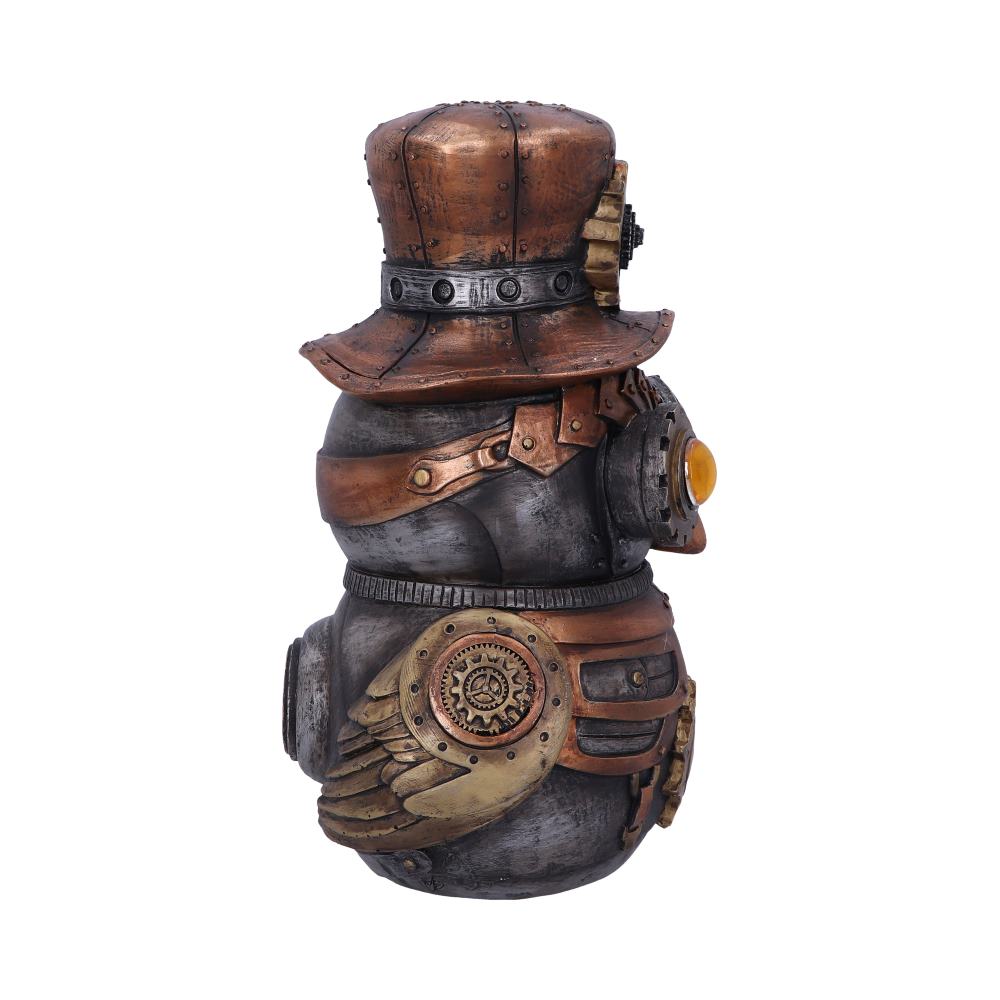 Hootle 22.7cm Steampunk Owl with Top Hat Figurine