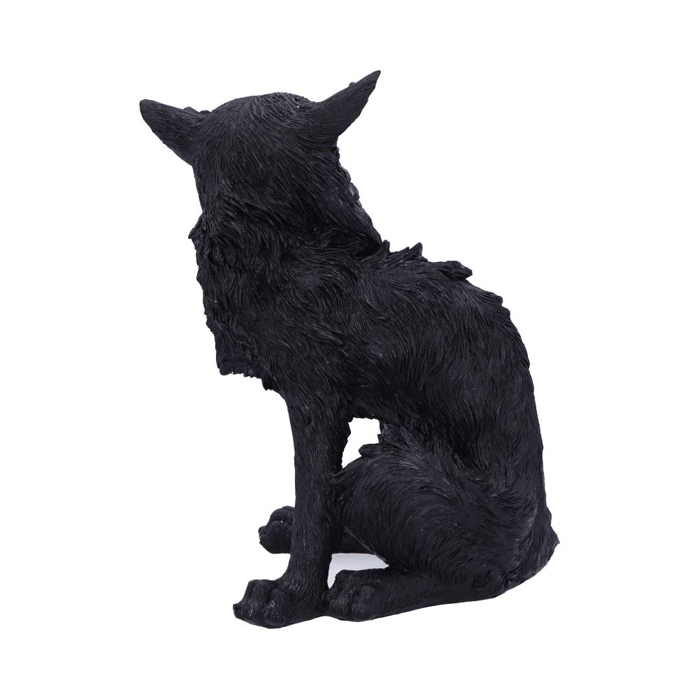 Small Black Cat Witches Familiar Figure Salem