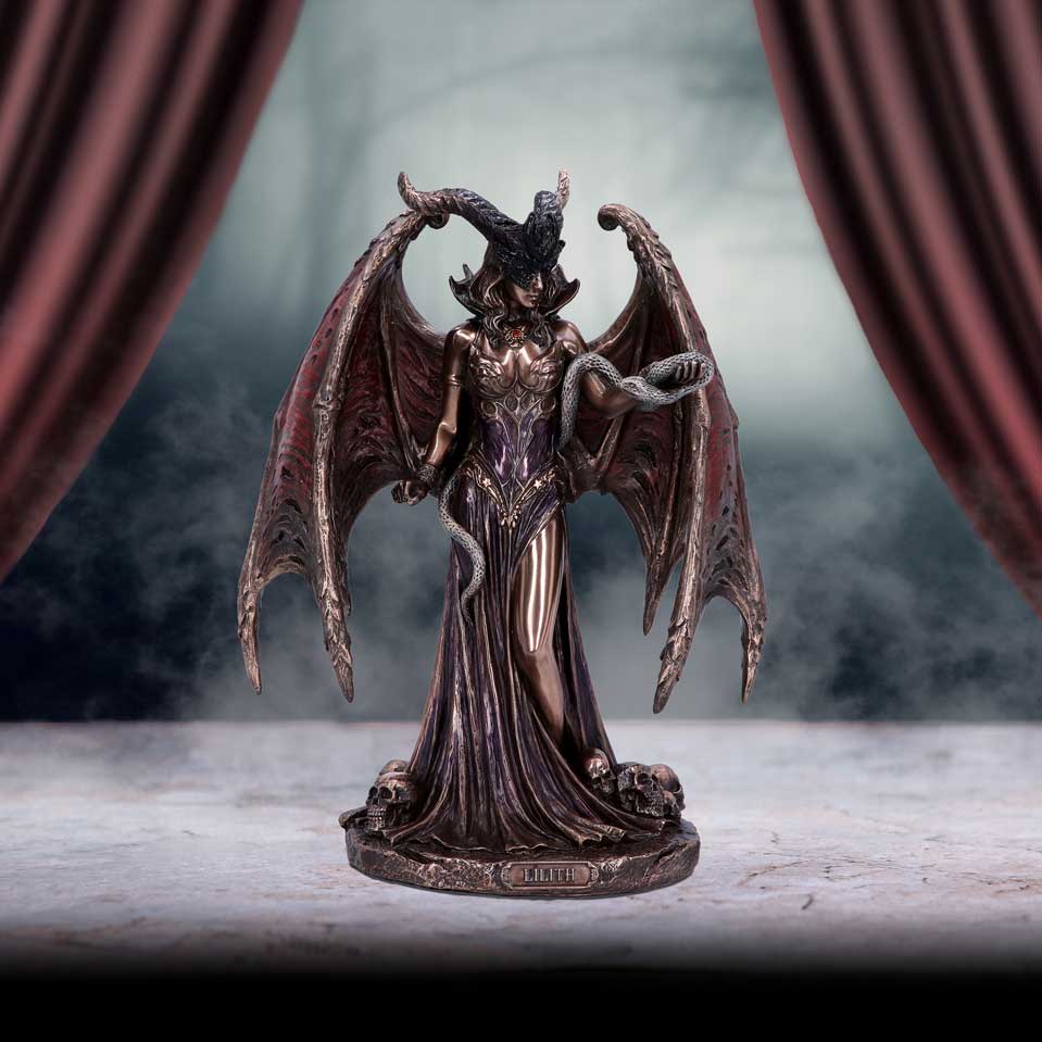 Lilith The First Woman Bronze Figurine 23cm