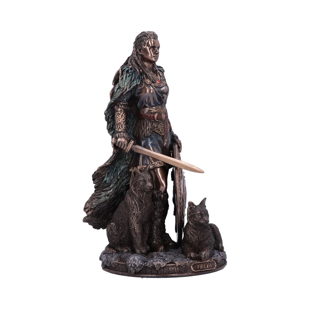 Bronze Freya Goddess of Love Figurine 21cm