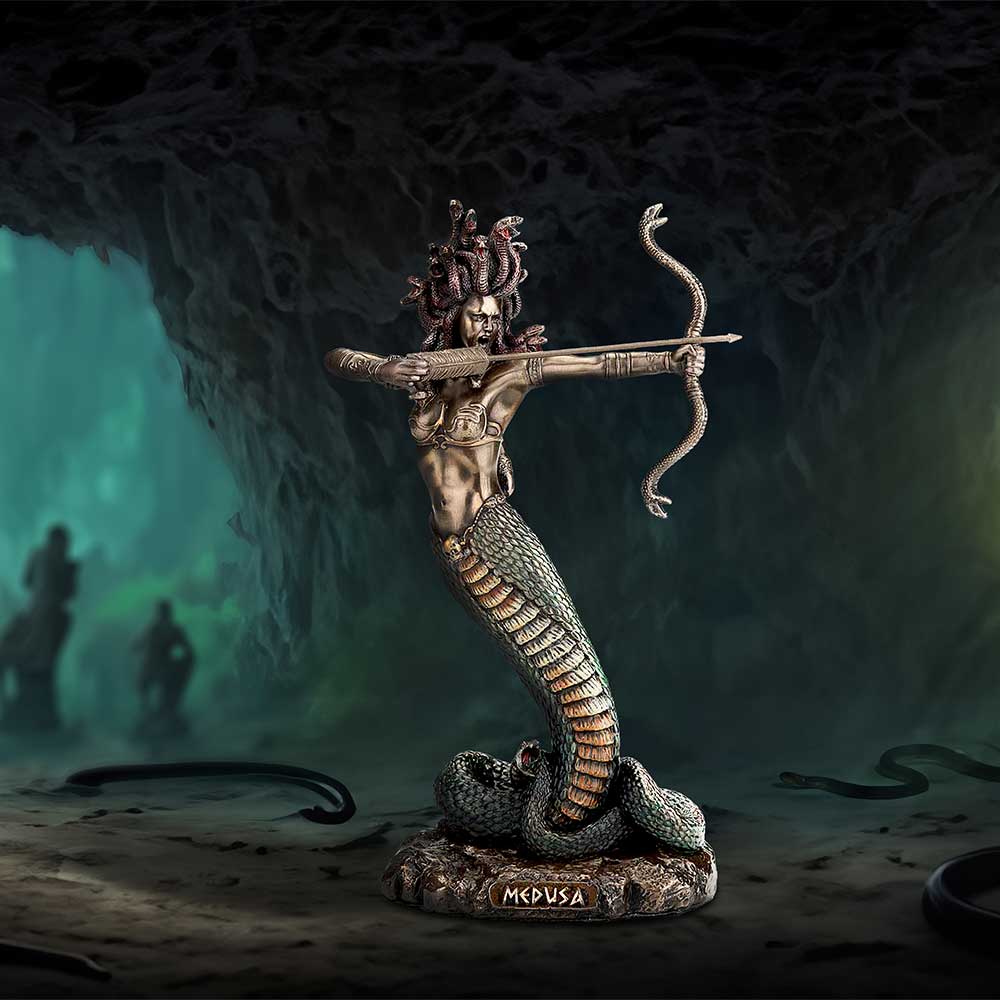 Medusas Wrath Medium Bronze Figurine