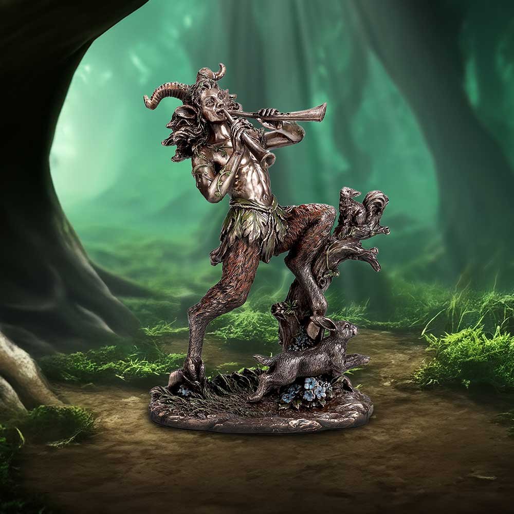 Satyr Nature Spirit Bronze Figurine