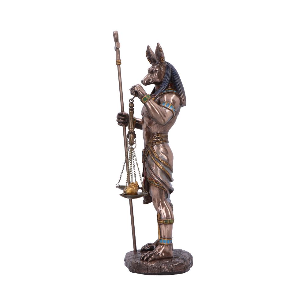 Bronzed Anubis Figurine Guardian of the Tombs, Symbol of Justice
