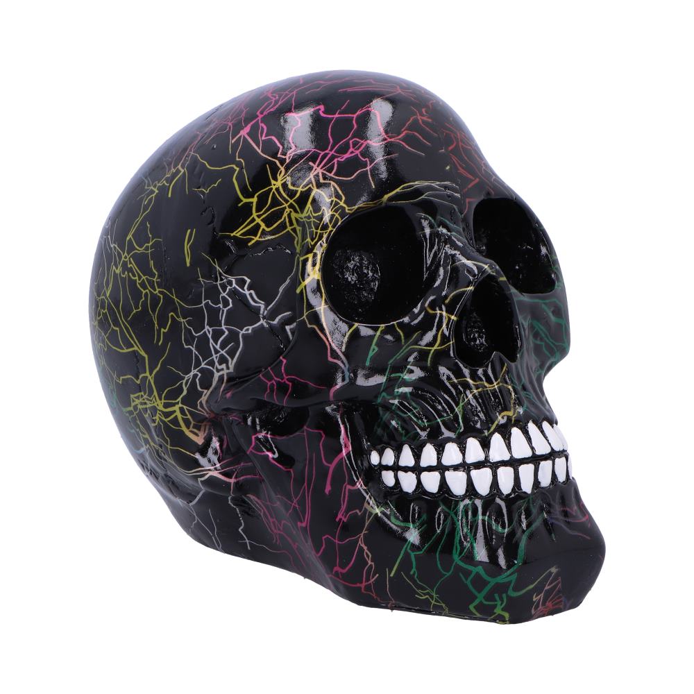 Electro Decorative Resin Skull