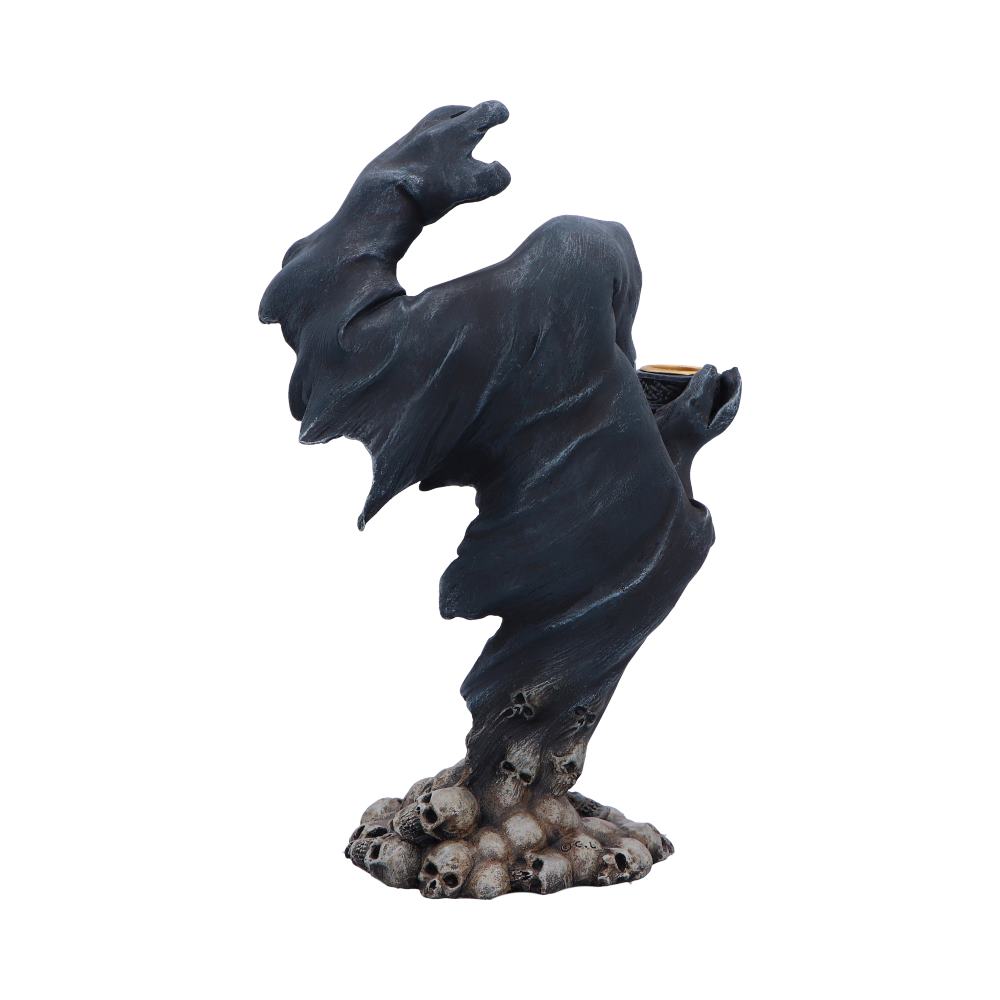 Flicker of Fate Gothic Candle Holder 24cm