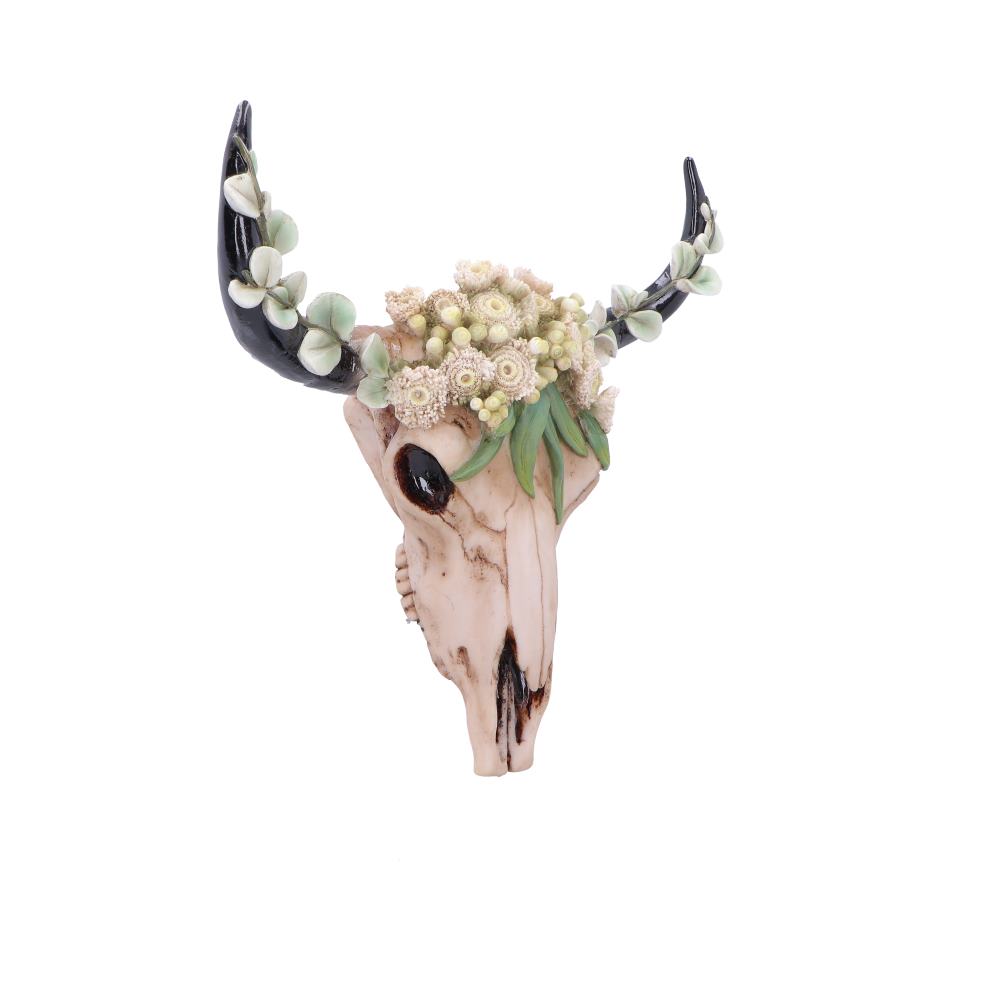 Floral Crown Skull Ornament 27.5cm