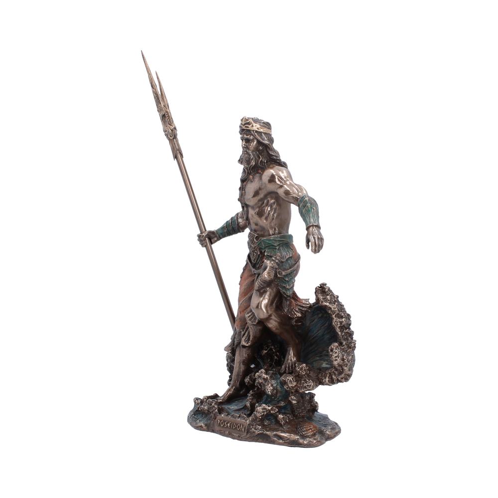 Poseidon Greek God of the Sea Figurine 25.2cm