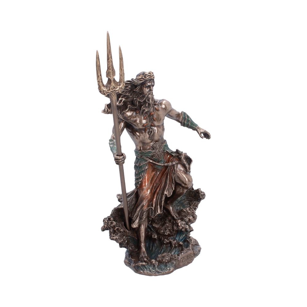 Poseidon Greek God of the Sea Figurine 25.2cm
