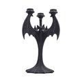 Nocturnal Flame Bat Candle Holder 28cm