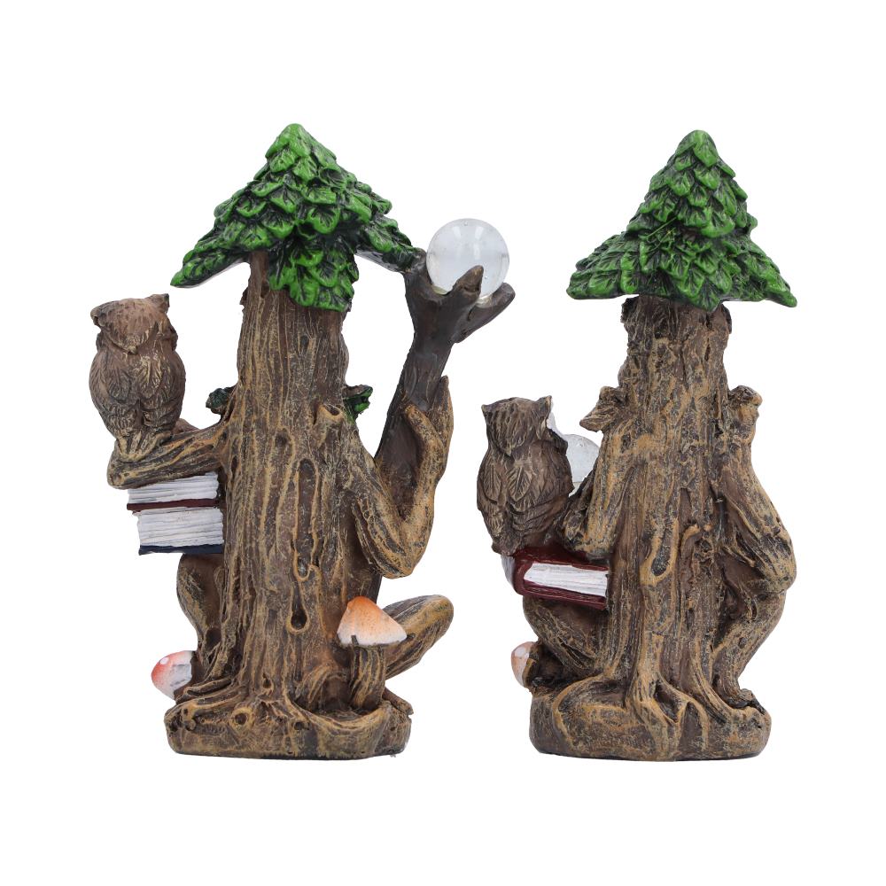 Ancient Scholars Set of 2 Tree Figurines 8.3cm