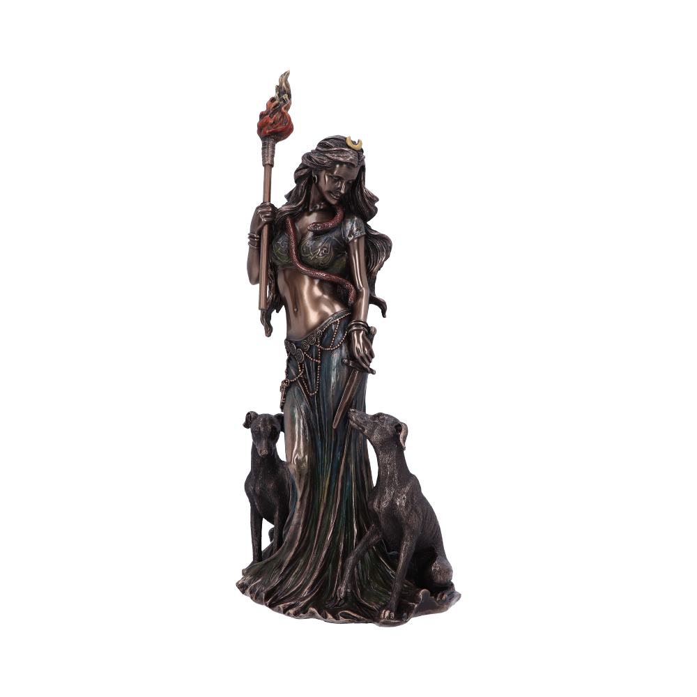 Bronze Mythological Hecate Moon Goddess Figurine 34cm