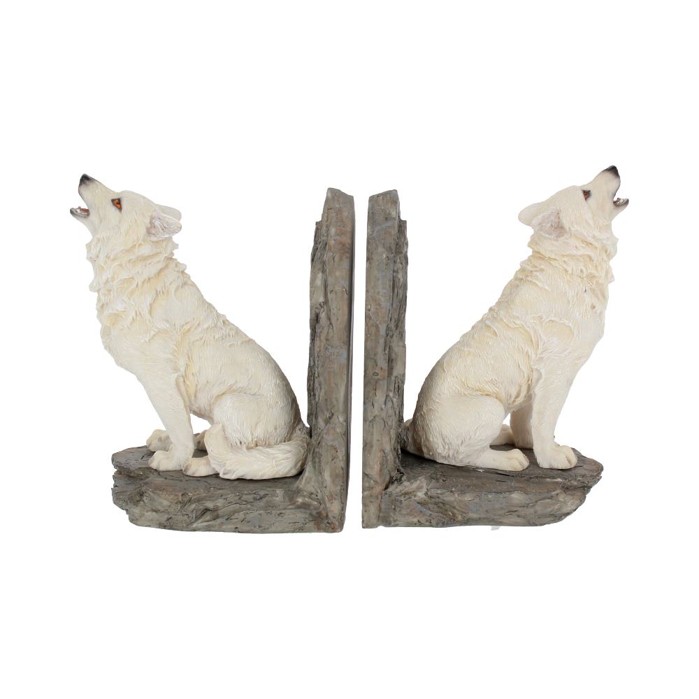Wardens of the North White Wolf Bookends