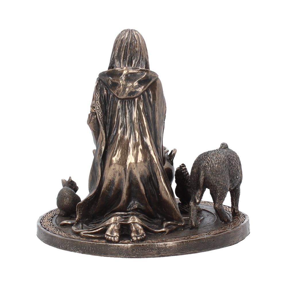 Bronze Welsh Goddess Ceridwen Figurine