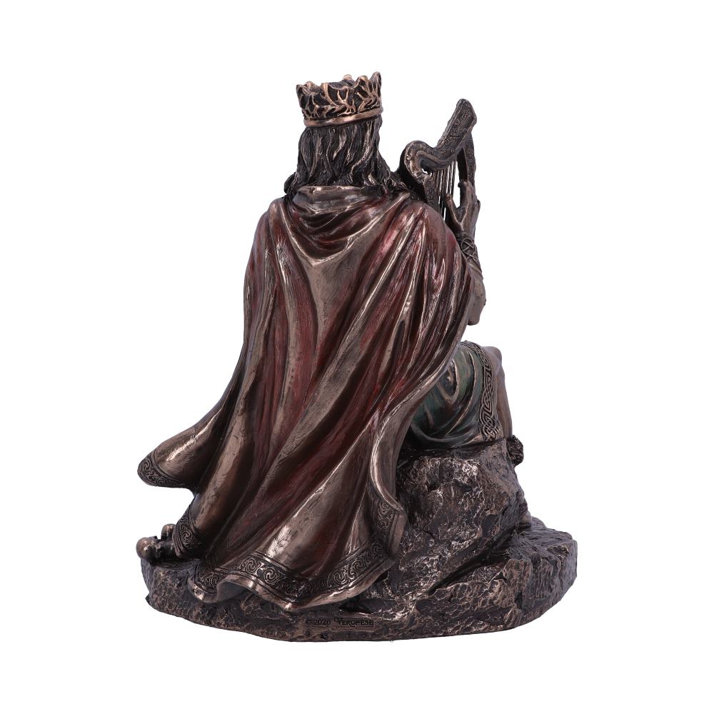 Bronze Dagda King of Tuatha De Danann Celtic Deity Figurine